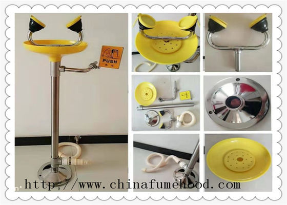 Good price School Commercial Lab Fittings Eyewash Station Stainless Steel online