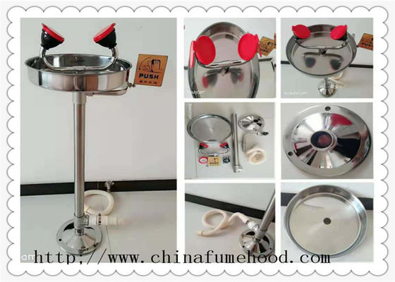Good price Chemical Resistant Lab Fittings Eye Wash Station Anti Corrosion Lightweight online