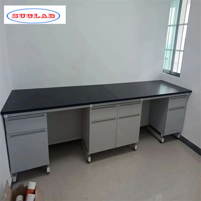 Good price Chemistry Lab Workbench As Drawing - Compact and Heavy-Duty Handles Hooks Wheels online