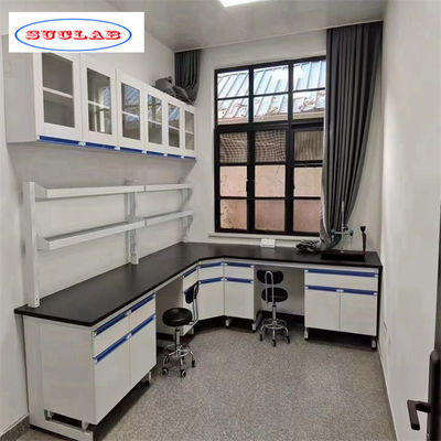 Good price Wood lab workbenches in white color suitable for various applications online