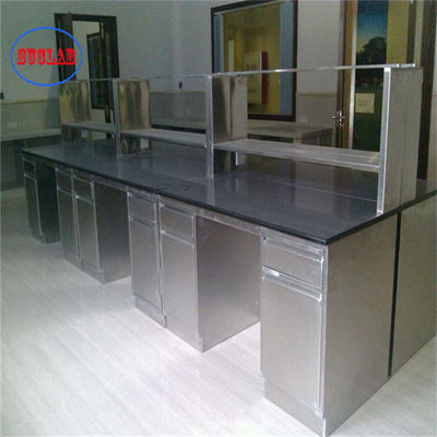 Good price Durable Laboratory Benches Supporting 300kg Load Capacity and Bolt Connection online