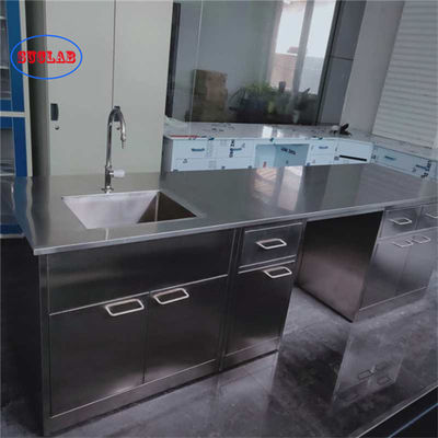 Good price Laboratory Stainless Steel Lab Bench - Cabinet - Load Capacity 300kg online