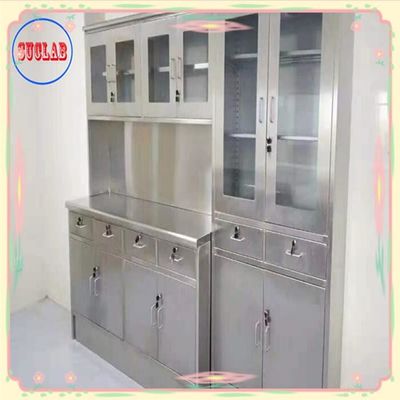 Good price Silver Stainless Steel Lab Bench Laboratory Furniture with Number of Doors As Drawing online