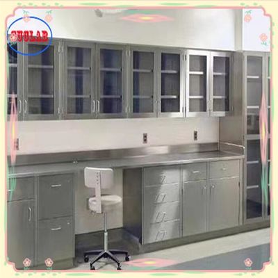 Good price Customized Lab Bench Furnitures As Drawing Number Of Cabinets online
