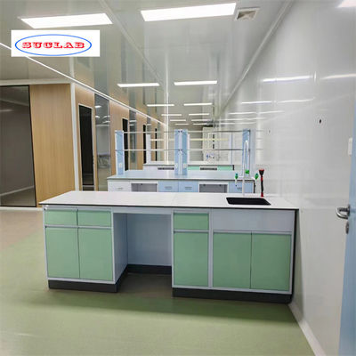 Good price Export Plywood Package Lab Wall Benches Powder Coating For Durability online