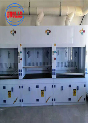 Good price Lab Pp Chemical Fume Hood with 220V Voltage - 400m3/h Airflow online