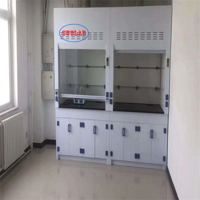 Good price High-Performance Chemical Fume Hood Lab PP Fume Hood 400m3/h Airflow online