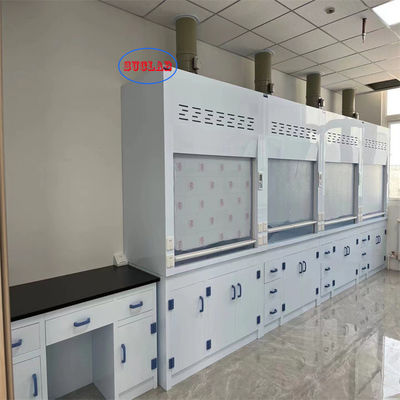 Good price Industrial Chemical  Fume Hood Lab PP Hood Suitable for Noise ≤60dB 220V Voltage online