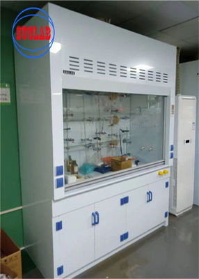 Good price Optimize Workplace Safety with our High-Powered Chemical Fume Hood Lab PP Fume Hood with Scrubber online