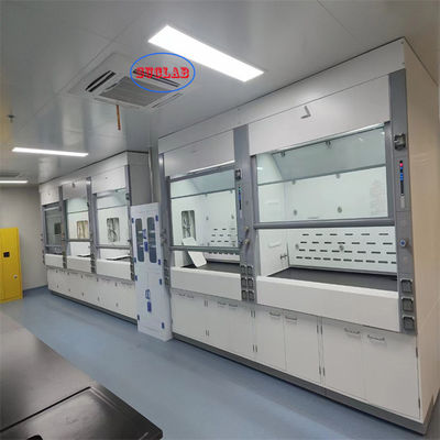 Good price Customized PP Fume Hood with Scrubbers for Laboratory & Hospital  220V Voltage online