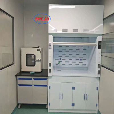 Good price Installation Type Wall Mounted Chemical Fume Hood PP Fume Cupboard with Scrubber Customization online