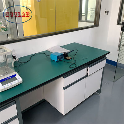 Good price Professional Installation Chemistry Laboratory Furniture Lab Workstation With Drawers  Smooth Surface online