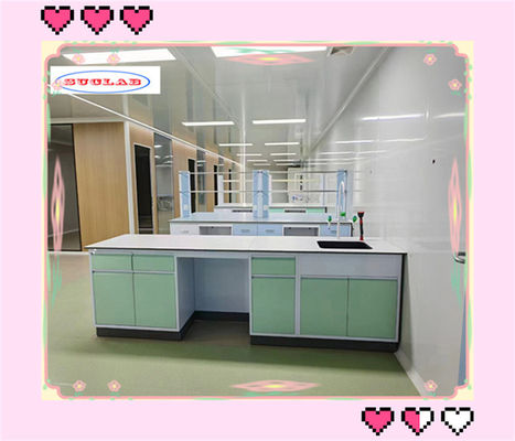 Good price Coating With Epoxy Powder Chemistry Lab Bench  Rectangular Or Customized online