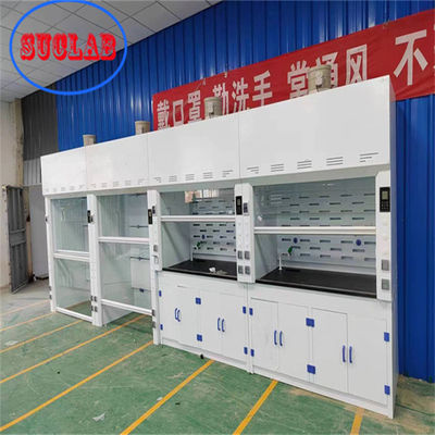 Good price Microcomputer Control Chemical Fume Hood With Scrubber LED Lighting online