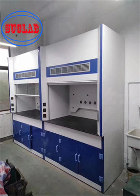 Good price Single Exhaust Lab Fume Cupboard Vertical Sliding Sash Type Airflow Velocity 0.5-0.8m/s online
