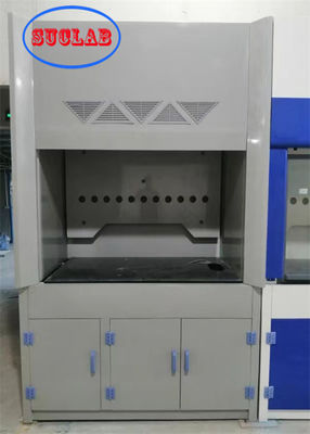 Good price Vertical Lab Ventilation Hood With 1000-1200m3/H Air Volume And 10 Exhaust Connection online