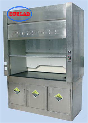 Good price White Ducted Fume Hood Laboratory Fume Cupboard Price with  Digital Control Panel online
