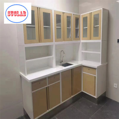 Good price Hospital Lab Furniture Wall Mounted Hospital Clinic Furniture Disposal Cabinet 5 Years Warrant online