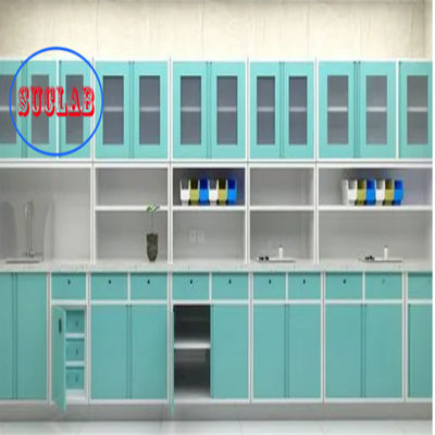 Good price Full Steel Handle Hospital Clinic Furniture Disposal Cabinet Price L 3000*W 600*H 850 To 900 Mm Three Section Slider online