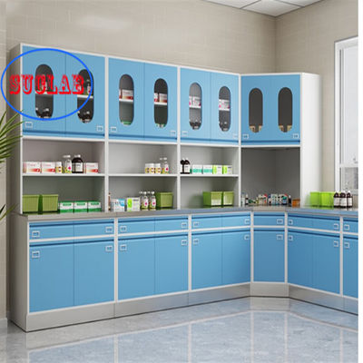 Good price Stainless Steel /Full Steel Frame Wall Mounted Hospital Clinic Furniture Medical Cabinet Price online