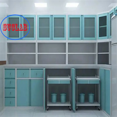 Good price Full Steel Hospital Clinic Furniture Treatment Cabinet Hinge 110 Degree L 3000*W 600*H 850-900mm online