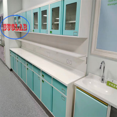 Good price Three Section Slider Hospital Clinic Furniture Treatment Workstations for Safe Waste Control online