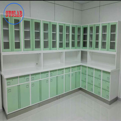 Good price Full Steel Wall Mounted Hospital Operation Room Disposal Cabinet Three Section Slider online