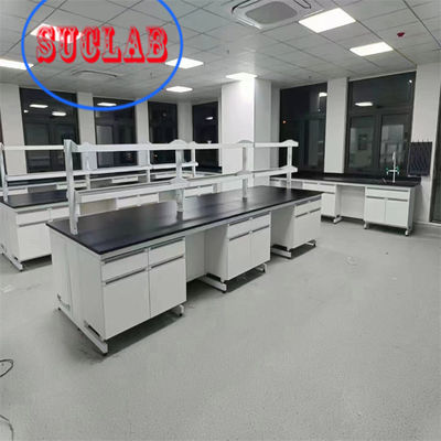 Good price Steel Wood  Chemistry Lab Workbench Lab Casework Hong Kong with Epoxy Resin Worktop online