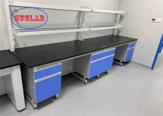 Good price Chemistry Lab  Workbench Chemical Resistant Lab Casework Vietnam Assembly Required With C Frame online