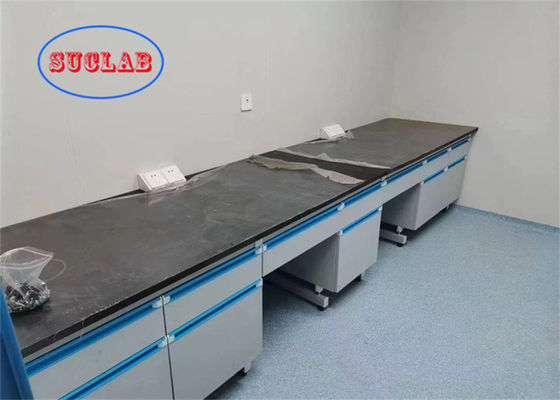 Good price Safety Laminate Work Surface Chemistry Lab Workbench Laboratory Bencehs And Cabinets With DTC105 DEG Hinges online