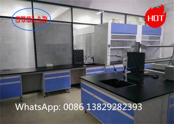 Good price Multiple Cabinets Chemistry Lab Workbench with Phenolic Resin or Epoxy Resin Worktops online
