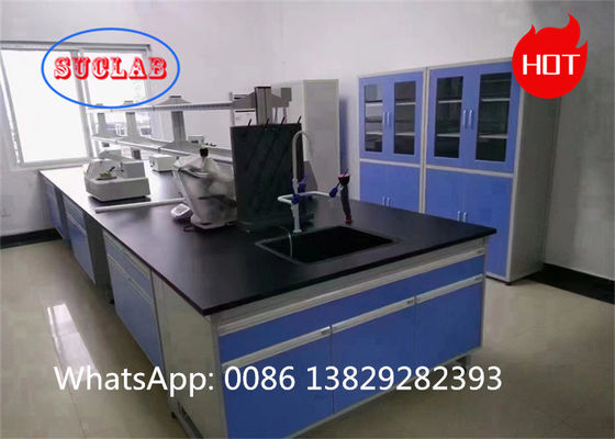 Good price Multi Cabinet Chemistry Lab Workbench Laboratory Furnitures Manufacturers with Chemical Resistant Construction online