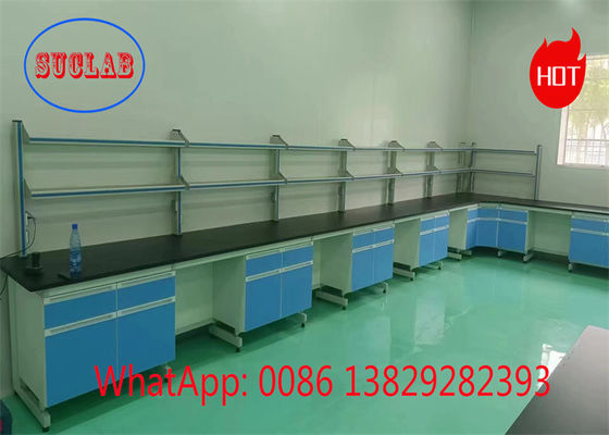 Good price Phenolic Resin Chemical Resistant Chemistry Lab Workbench Lab Benches Manufacturers DTC105 DEG Hinged C frame online