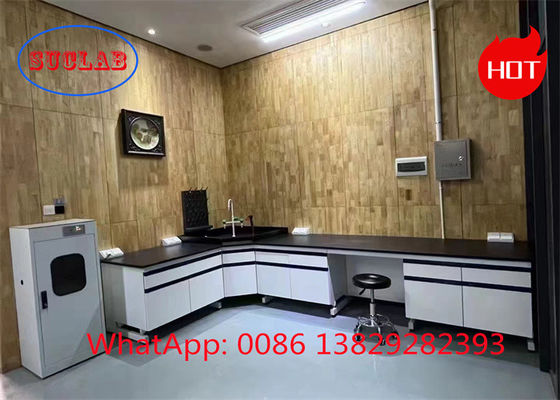 Good price Stable Worktop Chemistry Lab Workbench Chemistry Lab Benches Controlled Movement Safety online