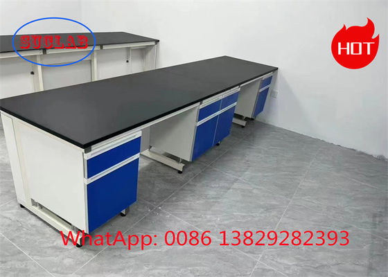 Good price Fire resistant Chemistry Lab Workbench Design with C frame Assembly for Enhanced Safety online