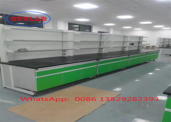 Good price C frame Lab Workbenches and Cabines t with DTC105 DEG Hinges and Chemical resistant Tops online