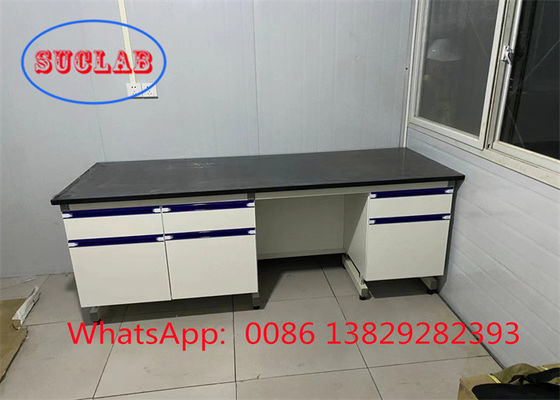 Good price Fire Resistant Epoxy Resin Chemistry Lab Workbench Chemical Resistant Lab Workbench online