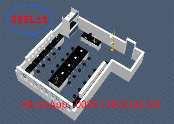 Good price Multi Cabinet Lab Workbenches Suppliers With Fire Resistant Chemical Resistant Safety Features online