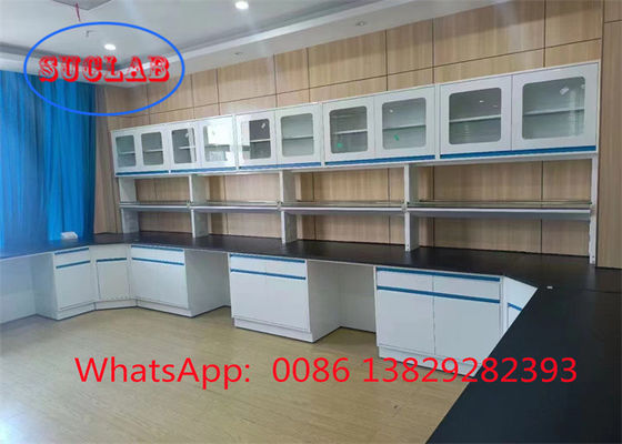 Good price Chemical Resistant Wood Laboratory Workbench with Durable Materials and DTC105 DEG Hinges online