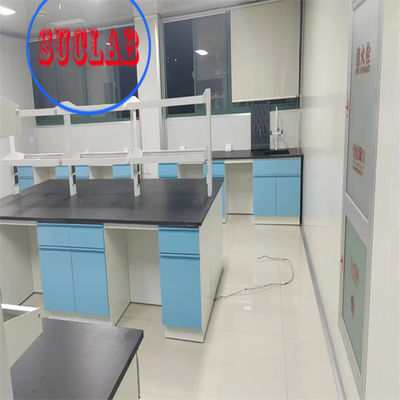 Good price Chemical Resistant Chemistry Lab Furniture Modular Laboratory Workbench Safety Function OEM/ODM Acceptable online