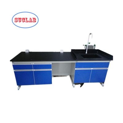 Good price Customizable Chemistry Lab Workbench Design with C-Frame and Multiple Cabinets online