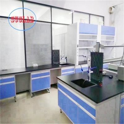 Good price Excellent Chemistry Lab Workbench Factory DTC105 DEG Hinges Multiple Cabinets and Customer Service for Your Lab Needs online