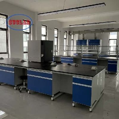 Good price Custom Lab Equipments Applied Range White Chemistry Lab Benches with Storage Hong Kong online