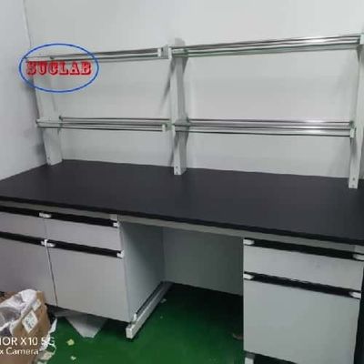 Good price Customized Chemistry Lab Bench Manufacturers with Multi-Functional Socket and Ceramic Valve Core Faucet online