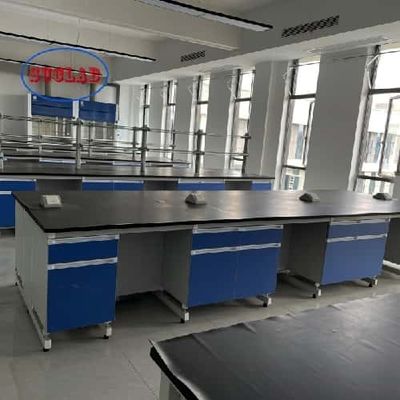 Good price Wooden Lab Workbench with Shelves Made in for a Functional and Well-Designed Workspace online