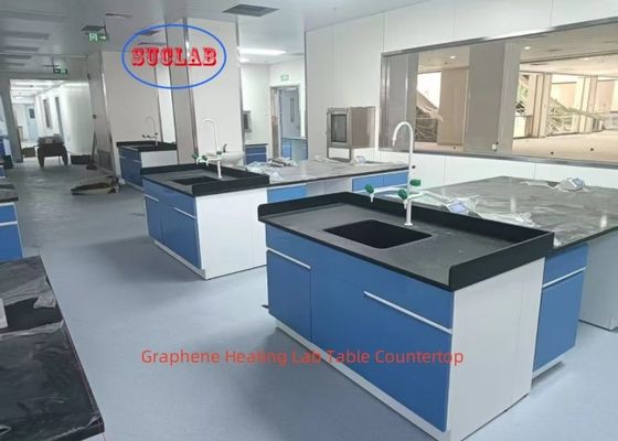 Good price Non-welded Linear Handle Chemistry Lab Bench Warm Laboratory Casework with Multi-Functional Socket and DTC 16-Inch Silent Rail online