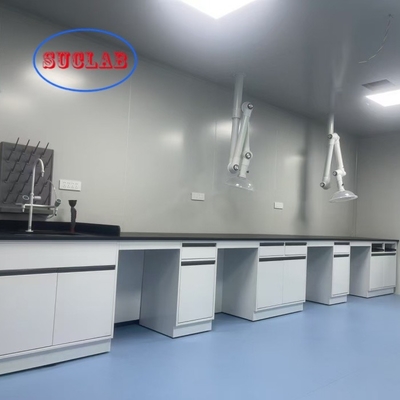 Good price Multi-Functional Socket Chemistry Lab Bench  Agency with DTC 105°/175° Hinge Stainless Steel Hinge and Epoxy Resin Sink online