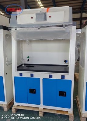 Good price Chemical Resistant Phenolic Resin Working Surface Filter Fume Hood for Noise Level ≤60dB in Laboratory Air Filtration online