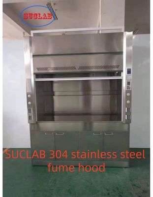 Good price Ducted Fume Hood Laboratory Fume Hoods with 1850m3/h Air Volume and Ducted Design online