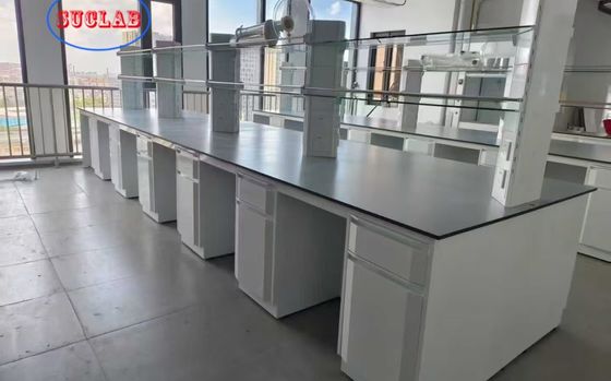 Good price Upgrade Your Lab with Modern and Durable Powder Coating Laboratory Workstation Furniture online